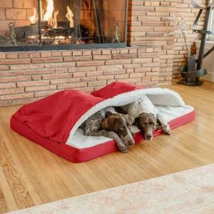 Fully Washable Rectangle Cozy Cave | Big Dog Friendly