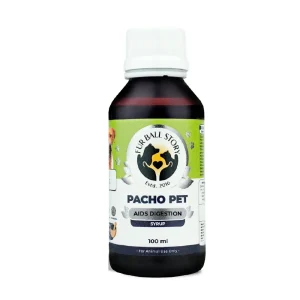 FurBall Story Pacho Relieves Stomach Issues Syrup for Dogs & Cats