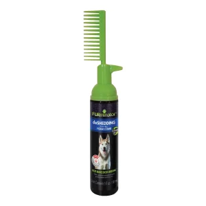 FURminator deShedding Tub Free Foam Comb for Dogs 3 oz