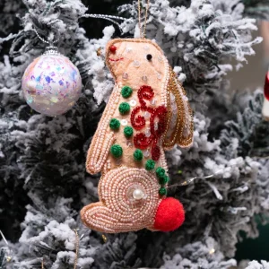 Furry Tales Bunny & The Jingle Tail Rabbit Handcrafted Charm