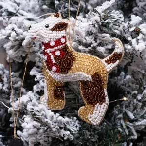 Furry Tales Rowdy Off to Party Indie Dog Handcrafted Charm