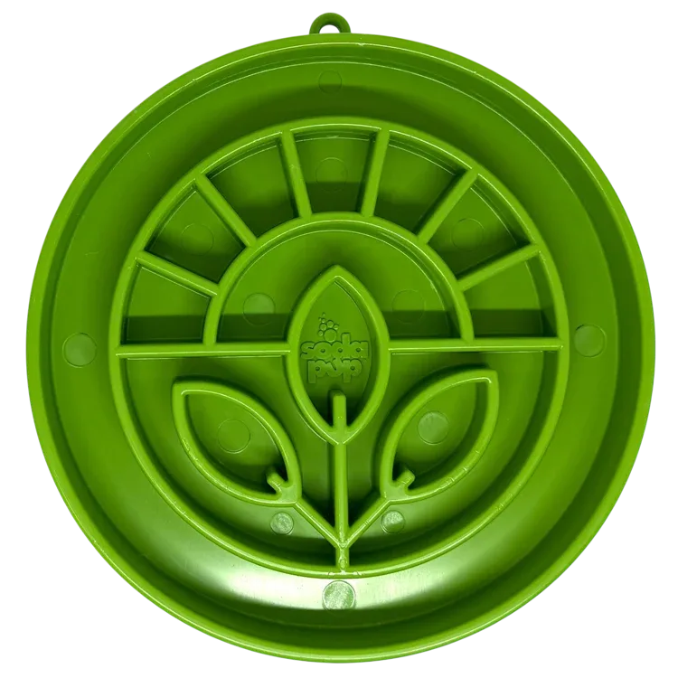 Garden Design eTray - Shallow Slow Feeder Dog Bowl for Enrichment