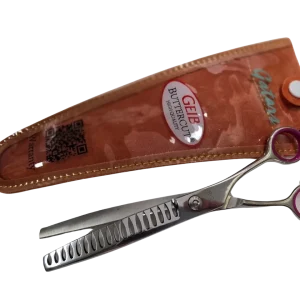 Geib Gator 7.0" 18 Tooth Curved Sculpting & Finishing Shear