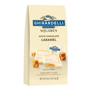 Ghirardelli Chocolate Squares White Chocolate Caramel 5 oz.