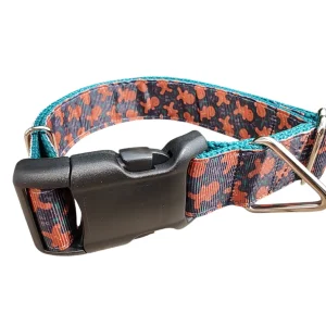 Gingerbread Men Christmas Nylon Dog Collar