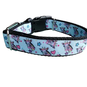 Giraffe Nylon Dog Collar
