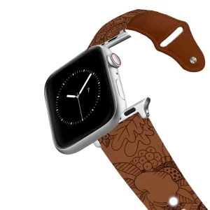 Give Thanks Leather Apple Watch Band
