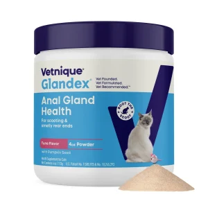 Glandex Feline Anal Gland Support Tuna Flavored Powder (4oz)