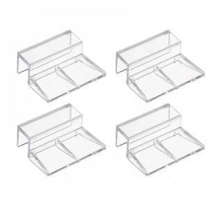 Glass Lid Bracket 8mm, 4 Pack