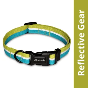 Glucklich Everyday Reflective Collar for Dogs (Mint Green)