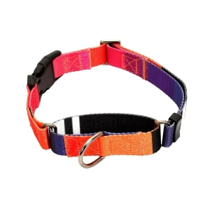 Glucklich Martingale Printed Adjustable Collar for Dogs (Dark Night)