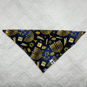 Golden Hanukkah Bandana