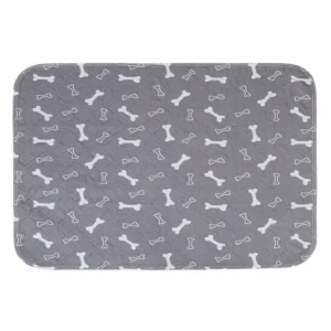Goofy Tails Reusable Pee Pads for Dogs (Bone Print,90x80cm)