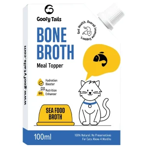 Goofy Tails Seafood Bone Broth for Cats