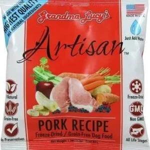 Grandma Lucy's Dog Grain Free Artisan Pork Trial Size {L-x} Pak6