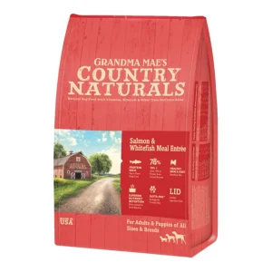 Grandma Mae's Country Naturals Dog Salmon & Whitefish Meal Entree, 24 lb
