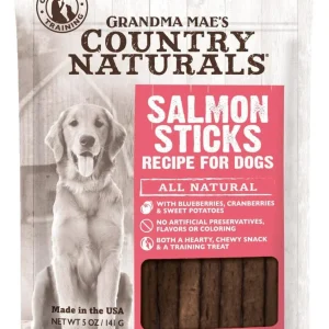 Grandma Mae's Country Naturals Dog Sticks Salmon - 5 Oz
