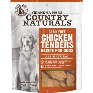 Grandma Mae's Country Naturals Dog Tenders Chicken - 5 Oz