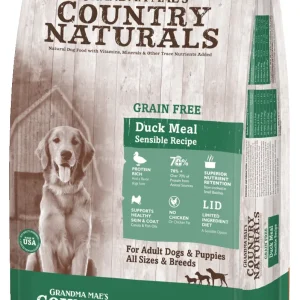 Grandma Mae's Country Naturals Grain Free L.I.D. Dry Dog Food Duck 12 lb