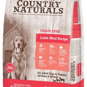 Grandma Mae's Country Naturals Grain Free L.I.D. Dry Dog Food Lamb 12 lb