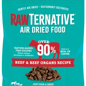 Grandma Mae's Country Naturals Rawternative Air Dried Dog Food Beef & Beef Organs 5 lb