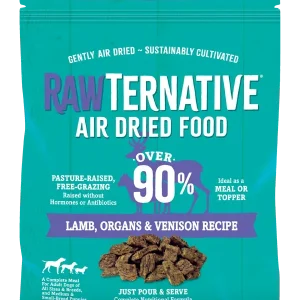 Grandma Mae's Country Naturals Rawternative Air Dried Dog Food Lamb, Organs & Venison 1 lb