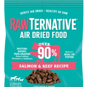 Grandma Mae's Country Naturals Rawternative Air Dried Dog Food Salmon & Beef 5 lb