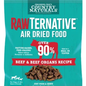 Grandma Mae's Country Naturals RawTernative Air Dried Dry Dog Food Beef & Beef Organs 5 oz