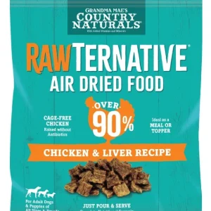 Grandma Mae's Country Naturals RawTernative Air Dried Dry Dog Food Chicken & Liver 1 lb