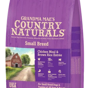 Grandma Mae's Country Naturals Small Breed Sensitive Stomach Dry Dog Food Chicken & Rice 12 lb