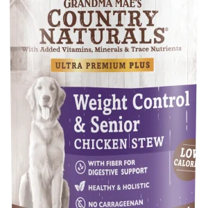 Grandma Mae's Country Naturals Weight Control & Senior Wet Dog Food Chicken Stew 12ea/13 oz