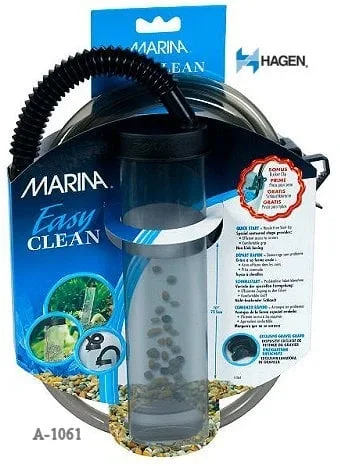 Gravel Cleaner, Large, 24" 2.5" dia. w/6' Tube & Clip by Hagen