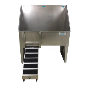 Groomer's Best Walk-Through Tub 24" x 36" Left Drain