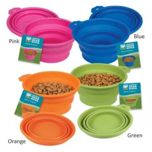 Guardian Gear Bend-A-Bowl Collapsible Travel Dog Bowl