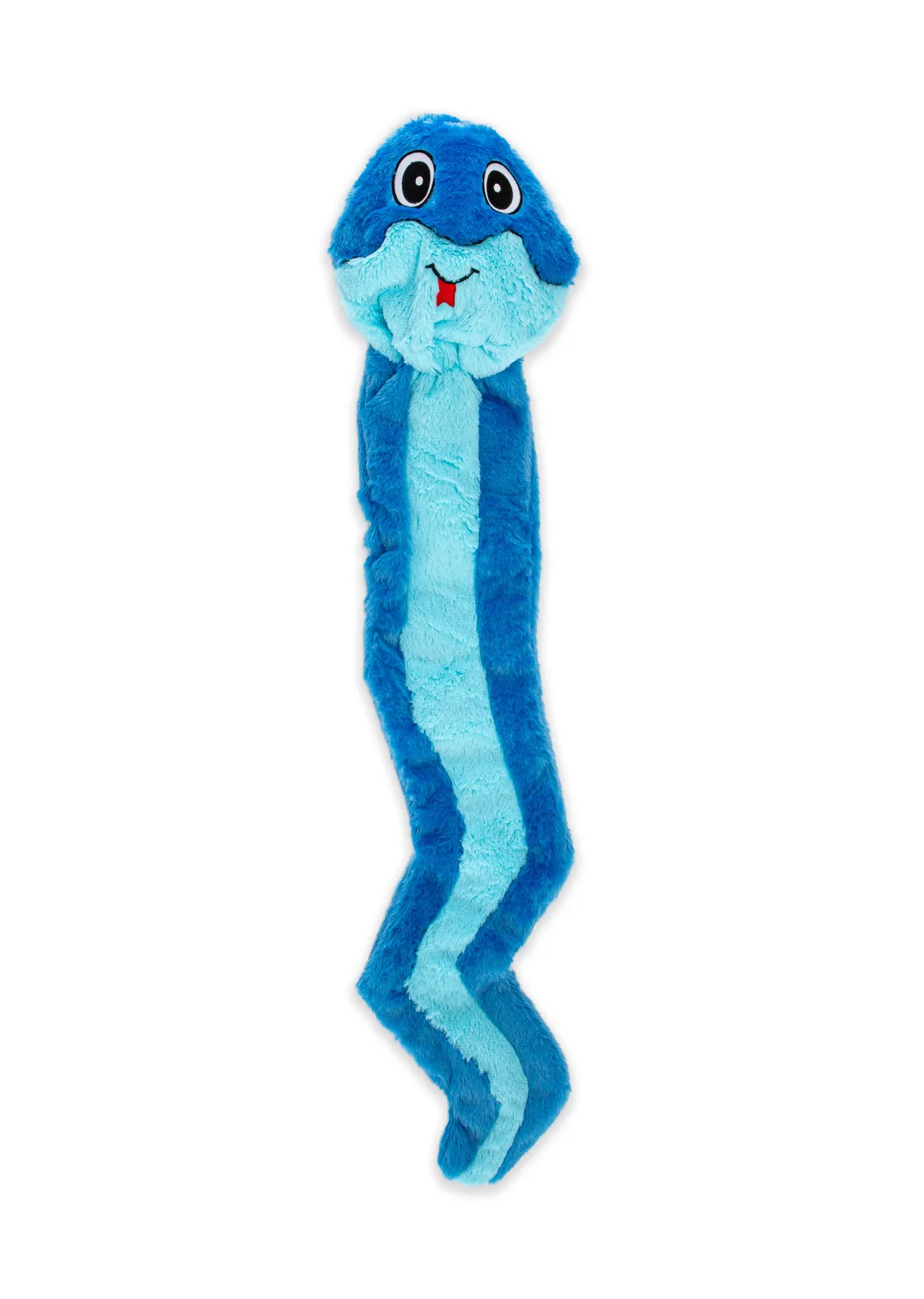 GURU Hide-A-Tail Snake Plush Puzzle Dog Toy Blue X-Large