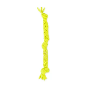 GURU Squeaking Tennis Snuffle Rope Dog Toy 24 in