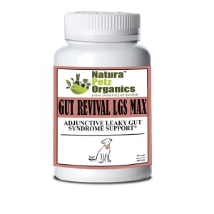 Gut Revival Lgs Max Capsules - Adjunctive Leaky Gut Syndrome Support* For Dogs And Cats