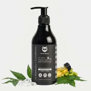 Hachi Wilson Premium Anti-Tick & Flea Shampoo for Dogs and Cats