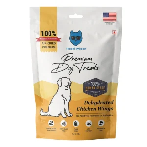 Hachi Wilson Premium Dehydrated Chicken Wings Jerky Dog Treat