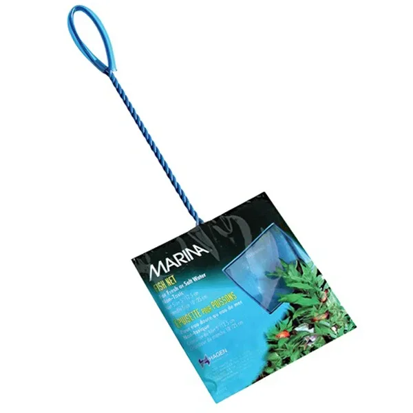 Hagen Marina 6" Blue Fine Nylon Fish Net w/12" Handle