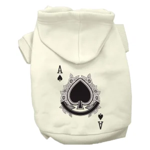 Halloween Costume Pet Hoodie "Ace of Spades Costume"