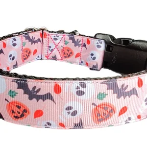 Halloween Spooky Friends Nylon Dog Collar
