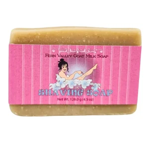 Handmade Goat Milk Soap | Coconut & Lime Verbena Shaving Soap for Women