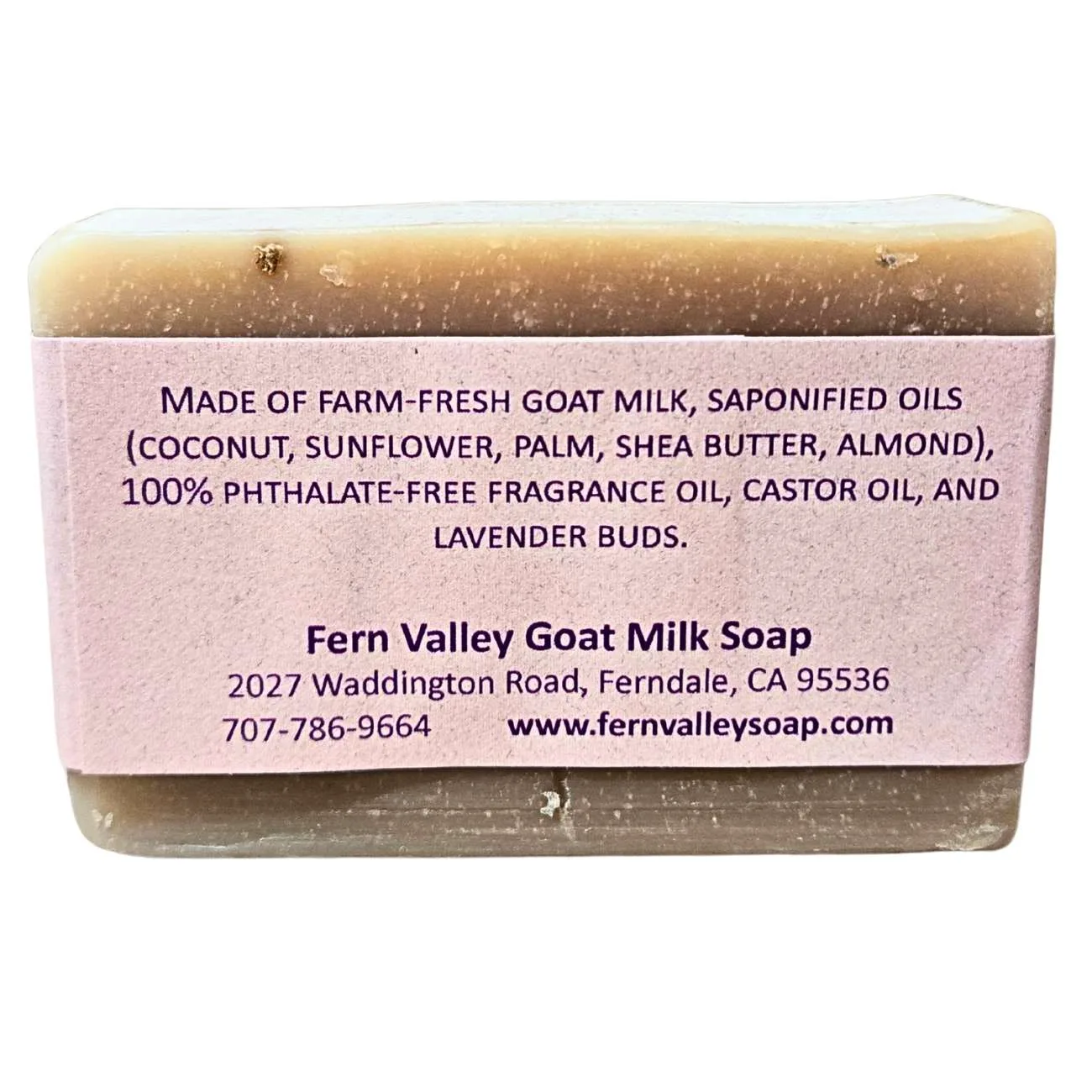 Handmade Goat Milk Soap | Fresh Scented Watermelon & Lavender Bar Soap - Image 2