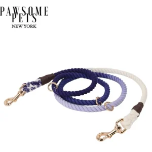 Hands-Free Dog Rope Dog Leash - Ombre Dark Purple