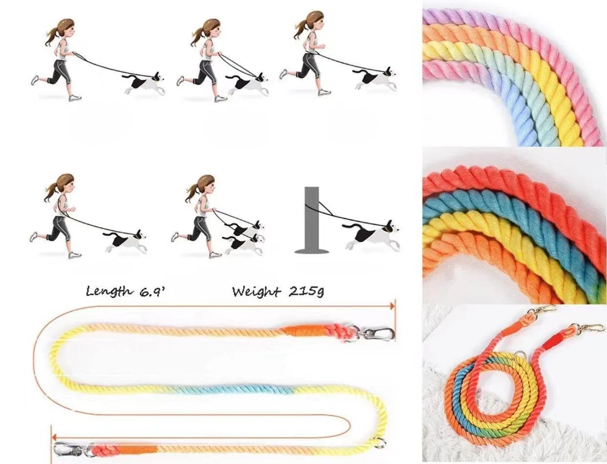 Hands-Free Dog Rope Dog Leash - Sunny Daze - Image 2