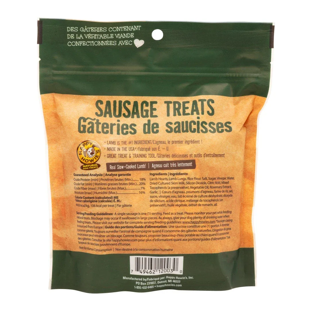 Happy Howie's Lamb Sausage Bakers Dozen 4in (8oz) - Image 2