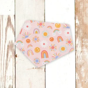 "Happy Sunshine" Dog Bandana