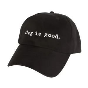 Hat: Dog is Good Signature (Black)
