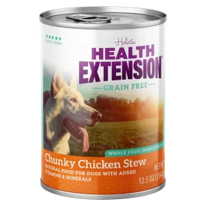 Health Extension Chicken Stew Grain Free Dog Food Can (12.5oz)